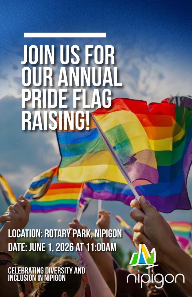 Nipigon pride poster 2026