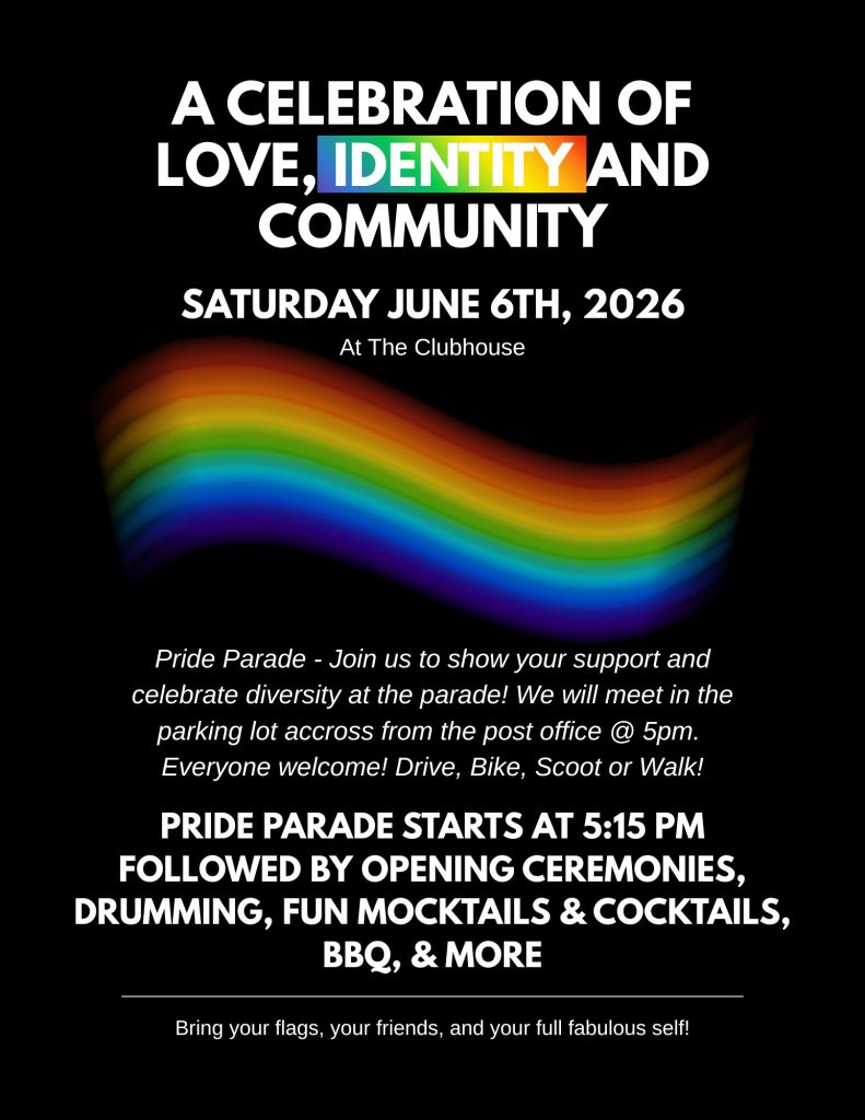 Pride poster 2026 Manitouwadge